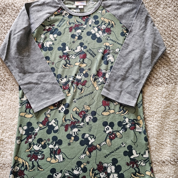 Mickey Mouse Long Sleeve Shirt LulaRoe XS Disney A3 - Picture 3 of 7
